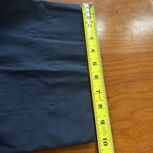 Jones New York Bermuda Shorts Navy Twill Cotton Blend Stretch Shorts w/Side Slit - Picture 13 of 13